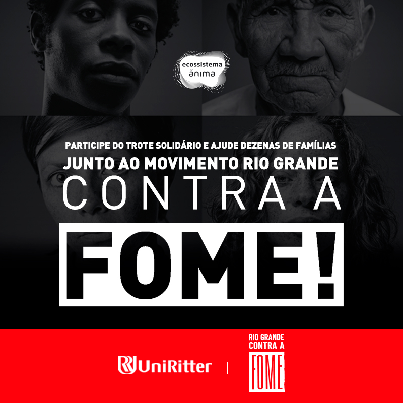 Trote Solidário da UniRitter realiza campanha de arrecadação de alimentos